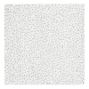 Serviette de table Grain 33x33 cm lot de 20, blanc-noir