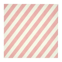 Serviette en papier Check & Stripes 25x25 cm 20 pièces, Beige
