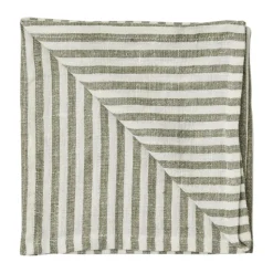 Serviette en tissu Leon, 45x45 cm, Herbe de mer