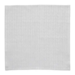 Serviette en tissu Swedish Grace 45x45 cm, Brouillard