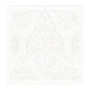 Serviette Medaljong 35x35 cm, Blanc