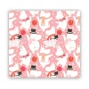 Serviette Moomin Celebration 33x33 cm, lot de 20, Blanc-rose