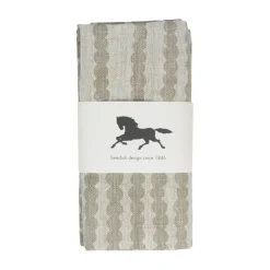 Serviette Pricktyg 45x45cm lot de 2, Nature-Taupe