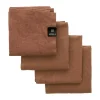 Serviette Sunshine lot de 4, Grounded, 45x45 cm