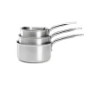 Set de casseroles Alchimy de Buyer 3 pièces, Acier inoxydable