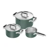 Set de casseroles Zwilling Pure 5 pièces, Vert
