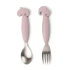 Set de couverts Easy-grip Deer Friends 2 pièces, Poudre