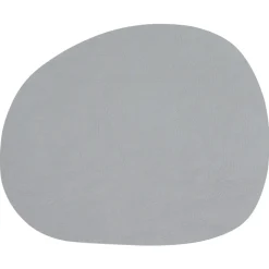 Set de table Raw cuir, Light grey buffalo (gris clair)