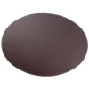 Set de table Ørskov cuir ovale, marron