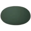 Set de table Ørskov cuir ovale, vert foncé