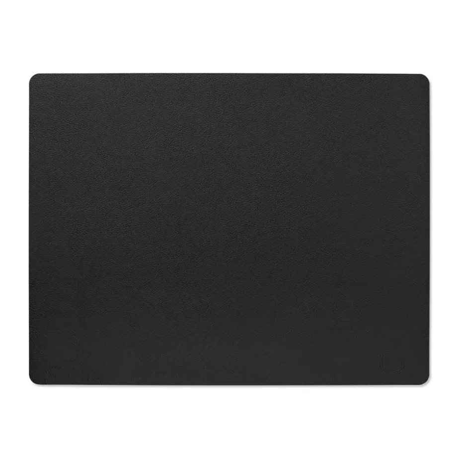Set de table Serene Square L 35x45 cm, Noir
