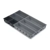 Set d'organisateurs Blox, 7 pièces, Gris