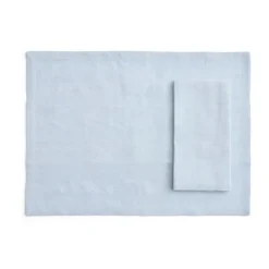 Sets de table/serviettes Tavolo, Lot de 4, Soft blue