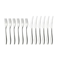 Set steak Julie 12 pièces, Acier inoxydable