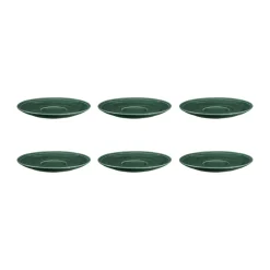 Soucoupe à café Terra Ø 16,1 cm, lot de 6, Moss Green