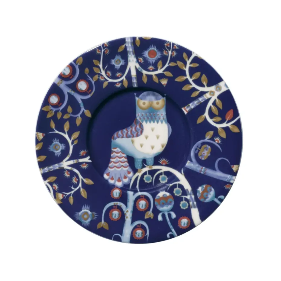 Soucoupe cappuccino Taika, bleu