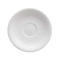 Soucoupe Ø18 cm Swedish Grace, blanc