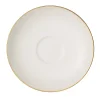 Soucoupe espresso Anmut Gold, Blanc