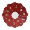 Soucoupe pour tasse à expresso Toy's Delight Ø 13 cm, Blanc-rouge
