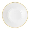Soucoupe pour tasse à thé Château Septfontaines Ø16 cm, Blanc-or