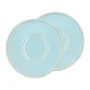 Soucoupe pour tasse à thé Styles Ø13 cm lot de 2, Light blue