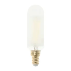 Source lumineuse LED E14 T30 5,7W 900lm 2700K variable en intensité, Givré