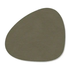 Sous-verre Corduroy curve, Army Green