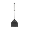 Spatule extra large Steely Heirol, Noir-acier inoxydable