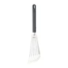 Spatule Saira 33×8,5×1,8 cm, Acier inoxydable-poignée en silicone grise
