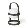 Spot à énergie solaire Soft noir, 25 cm