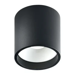 Spot encastré Solo Round 2, Black-white, 3000K
