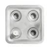 Stumpastaken Fyran, Aluminum