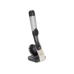 Support en acier brosse vaisselle Sinktech Joseph Joseph, Clear