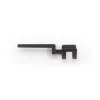 Support pour chiffon et éponge avec ventouse, Gris graphite