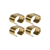 Support pour serviettes Raw Lot de 4, Gold