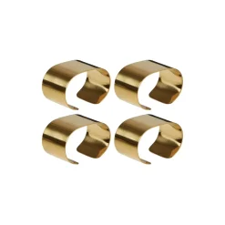 Support pour serviettes Raw Lot de 4, Gold