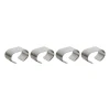 Support pour serviettes Raw Lot de 4, Stainless steel