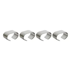 Support pour serviettes Raw Lot de 4, Stainless steel