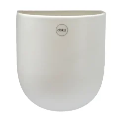 Suspension pot de fleur blanc Cut, Large