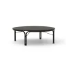 Table basse Thorvald SC109, Warm black, Ø115 cm