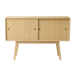 Table d'appoint Butler A83, Oak nature lacquered