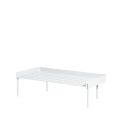 Étagère à chaussures Alfred, blanc