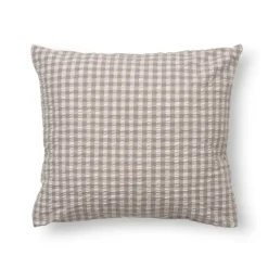 Taie d'oreiller Bæk&Bølge 50x60 cm, Gris-bouleau