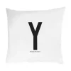 Taie d'oreiller Design Letters 60x50 cm, Y