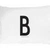 Taie d'oreiller Design Letters 70x50 cm, B