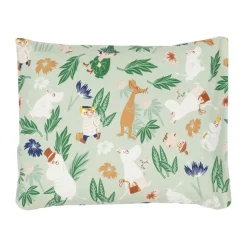 Taie d'oreiller Moomin 50x60 cm, Blomsterträdgård