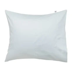 Taie d’oreiller Satina plain, Bleu Ljubljana, 50x60 cm