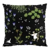 Taie Rönnerdahl 47x47 cm, Noir-vert