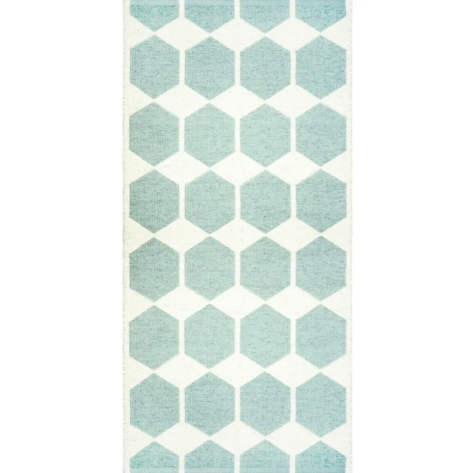 Tapis Anna bleu, 70x140 cm