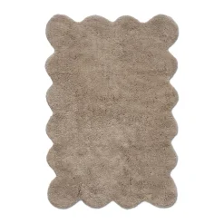 Tapis de bain Clam 60x90 cm, Beige
